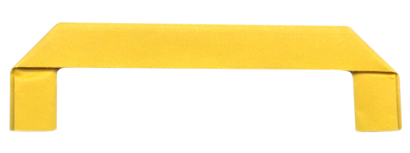 Flachhenkel gelb Flexypack Papiertragetasche